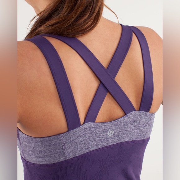 LULULEMON PURPLE Chaturanga Tank - Picture 4 of 7